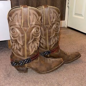 DURANGO Snipped Square Toe Boots!